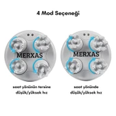 Merxas Mavi KK-11 Rahatlatıcı Saç Derisi Masaj Aleti Baş ve Vücut Masaj Cihazı Anti-Stres - 4