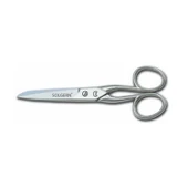 232-5 İplik Ve Kumaş Temizleme Makası No: 5 İnç / 12,70 Cm - Nikel Kaplama Tg-53-vice/(1395) 3776 thumbnail 1