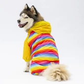 Pawstar Peru Polarlı Su Geçirmez Orta-Büyük Irk Köpek Yağmurluk Tulum - 2