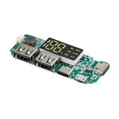Weko WK-22852 Lityum Pil Powerbank Şarj Modülü Dijital Ekranlı Üç Port 5V-2.4A - 2
