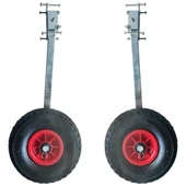 Fishika Galvanizli Küçük Boy Bot Taşıma Tekerleği thumbnail 1