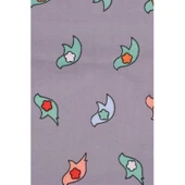 Buffer® Kullanışlı Bebek Emzirme Önlüğü Kuş Desenli - 4