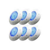 6 Adet 32 Watt Smd Led Mavi Sıva Üstü Havuz Lambası 32w 12 Volt thumbnail 1