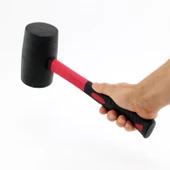 Kaucuk Tokmak 95 lik Bordür Tokmağı Fayans Fayansçı Tokmağı 1.5 Kg Çekiç Karo Döşeme Siyah Renk thumbnail 2