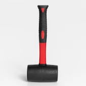 Kaucuk Tokmak 95 lik Bordür Tokmağı Fayans Fayansçı Tokmağı 1.5 Kg Çekiç Karo Döşeme Siyah Renk thumbnail 1