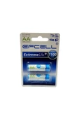 Efcell AA 1.2V 1100mA NiMh Şarjlı Kalem Pil thumbnail 2