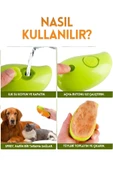 meyre 1 Adet Buharlı Kedi & Köpek Yıkama Fırçası Tarağı Yumuşak Silikon Tarak - 2