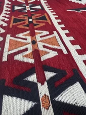 Etnik Motifli Otantik Dekoratif Kilim Desenli Halı (200cmx300cm) M4 - 5