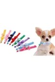 CMT 2022 Yılbaşı Fırsatları - Papyon Tasarımlı Kedi Köpek Tasması - ™ Beyaz At® - 2