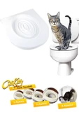 alorez Kedi Kumu Kabı Klozet Aparatı Citi Kitty Tuvaleti Eğitim Seti - 2