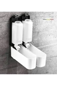Bundeba Manuel Duvara Monte 300 Ml Sıvı Sabunluk Banyo Duş Ve Şampuan Dispenseri - 4