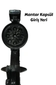elisalife Metal Kovboy Toplu Tabanca Revolver Silah Taşıma Kılıflı 25 Cm Kapsül Tabancası - 4