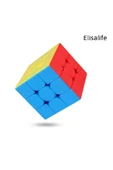 elisalife Eğitici Zeka Geliştirici Beceri Kazandıran İkili Magic Cube Zeka Küpü 3x3 x 5.5 Cm - 2