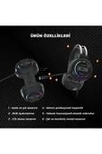 Lenovo Lecoo HT401 RGB USB Kablolu Kulak Üstü Oyuncu Kulaklığı Outlet - 5