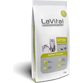 Lavital Kitten Somonlu Yavru Kedi Maması 12 kg thumbnail 2