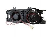 BMW 5-7 SERİSİ E32 E34 ŞEFFAF CAMLI ANGEL FAR SETİ - 2