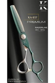 Kioski Profesyonel Premium Lüks Ara (Efile) Makas 440-C 6 Numara KA-637 - 1