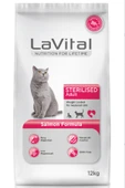 Lavital Sterilised Somonlu Kısırlaştırılmış Kedi Maması 12 Kg - 1