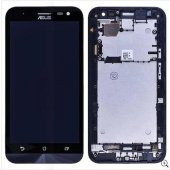 Asus Zenfone 2 Laser 5.0 ZE550KL Lcd Ekran Dokun. Siyah Çıtalı - 1