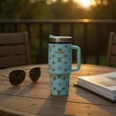 Stanley Quencher Termos louis vuitton mavi 1.18 Lt. Pipetli thumbnail 4