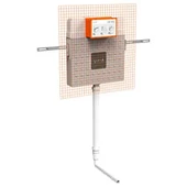 Vitra Gömme Rezervuar, İnce Çift Kademeli, Hela taşları İçin Set, 3/6 Litre, 768-1700-01 - 1