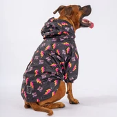 Pawstar Cool Polarlı Su Geçirmez Orta-Büyük Irk Köpek Yağmurluğu thumbnail 1