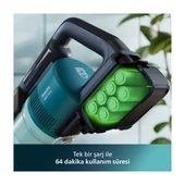 6000 Serisi Kablosuz Dikey Süpürge, PowerCyclone 11, Aqua Modül ile Kolay Mop, TriActive LED Başlık, 64 Dakika Kullanım Süresi, XC6553/01 thumbnail 6