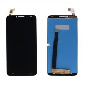 Alcatel One Touch İdol 2 Lcd Ekran Dokunmatik (Siyah) - 1
