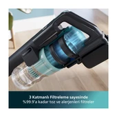 6000 Serisi Kablosuz Dikey Süpürge, PowerCyclone 11, Aqua Modül ile Kolay Mop, TriActive LED Başlık, 64 Dakika Kullanım Süresi, XC6553/01 thumbnail 9