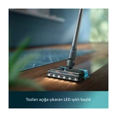 Phılıps XC7053/01 7000 Serisi Aqua 25.2 V Kablosuz Dik Süpürge, PowerCyclone 12, TriActive Akıllı Başlık, 80 dk'ya Kadar Şarj, 3 Aşamalı Filtreleme, - 11