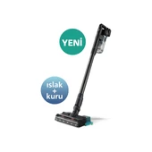 Phılıps XC7053/01 7000 Serisi Aqua 25.2 V Kablosuz Dik Süpürge, PowerCyclone 12, TriActive Akıllı Başlık, 80 dk'ya Kadar Şarj, 3 Aşamalı Filtreleme, - 2
