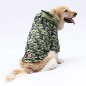 Pawstar Yeşil Dijon Polarlı Su Geçirmez Orta-Büyük Irk Köpek Yağmurluğu thumbnail 2