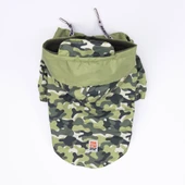 Pawstar Yeşil Dijon Polarlı Su Geçirmez Orta-Büyük Irk Köpek Yağmurluğu thumbnail 4