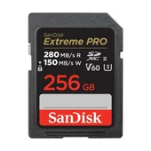 Sandisk Extreme Pro 256GB SDSDXEP-256G-GN4IN 280MB/S Uhs-Iı Sdxc 6k-4k UHD Hafıza Kartı thumbnail 1