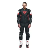 Dainese Avro 5 Blk Red Lava White Deri Mont - 4