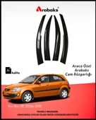 Kia Rio HB 2006-2011 Cam Rüzgarlığı 4'lü Takım (MUGEN TİP, DAYANIKLI MALZEME, KOLAY MONTAJ) thumbnail 1