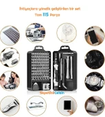 Sepetinegelsin 115 Parça Elektronikçi Tornavida Seti thumbnail 2