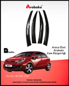 Kia Rio HB 2011-2017 Cam Rüzgarlığı 4'lü Takım (MUGEN TİP, DAYANIKLI MALZEME, KOLAY MONTAJ) thumbnail 1