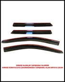 Seat İbiza 2009-2014 Cam Rüzgarlığı 4'lü Takım (MUGEN TİP, DAYANIKLI MALZEME, KOLAY MONTAJ) thumbnail 2