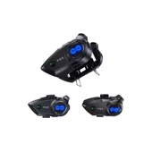 Y5x Rgb Işıklı Intercom 5 Kişi Bağlantılı 1000mah Motosiklet Bluetooth Kulaklık Seti - 1