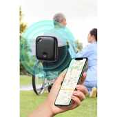 Smart Tag Airtag Akıllı Takip Cihazı Apple My Find Uyumlu Beyaz - 3