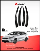 KIA CEED SW Cam Rüzgarlığı 4'lü Takım (MUGEN TİP, DAYANIKLI MALZEME, KOLAY MONTAJ) thumbnail 1