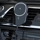 Buffer® 15w Mıknatıslı Takılabilen Hızlı Şarj Tüm Cihaz Ve Araçlara Uyumlu Araç İçi Şarj Cihazı - 4