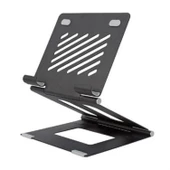 Buffer® Ayarlanabilir Metal Dizüstü Destek Tabanı Katlanabilir Taşınabilir Laptop Sehpası Standı - 4