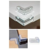 4 Lü Masa Sehpa Köşe Koruyucu Silikon- Çocuk Koruma Aparatı (4915) - 2