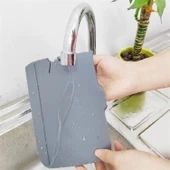 Buffer® Lavabo İçin Silikon Esnek Mat Musluk Sapı Damlama Tutucu Raf Mutfak Tezgahı Sıçrama Koruma - 6