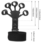 Buffer® Esneyebilen Bilek Ve Kol Geliştirici Kavrama Güçlendirici El Parmak Spor Aparat - 8