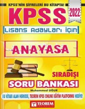 2022 KPSS Lisans Adayları İçin Sıra Dışı Anayasa Soru Bankası Teorem Yayınları - 1