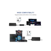 Profesyonel Çiftli Kablosuz Mikrofon Seti Karaoke Şarj Edilebilir 50 Metre Mesafe - 6