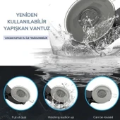 Buffer® 360 Derece Dönen Torpido Üstü Uzunluk Ayarlamalı Vantuzlu Teleskopik Araç Telefon Tutucu - 6